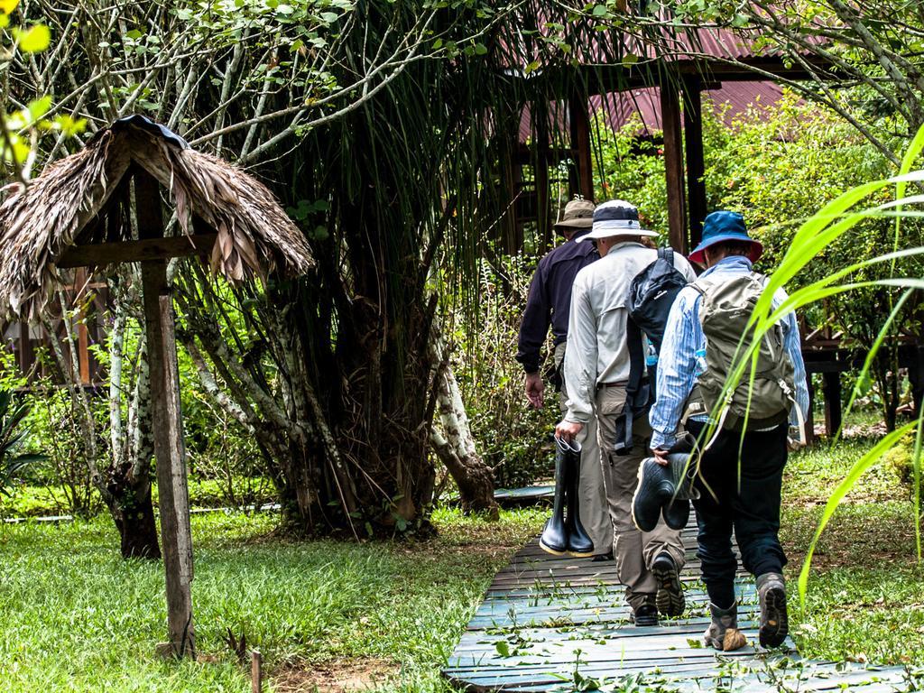 Hostel Heath River Wildlife Center Puerto Pardo Exteriér fotografie