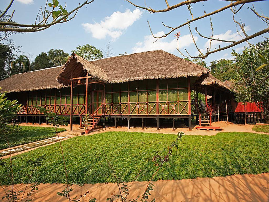 Hostel Heath River Wildlife Center Puerto Pardo Exteriér fotografie