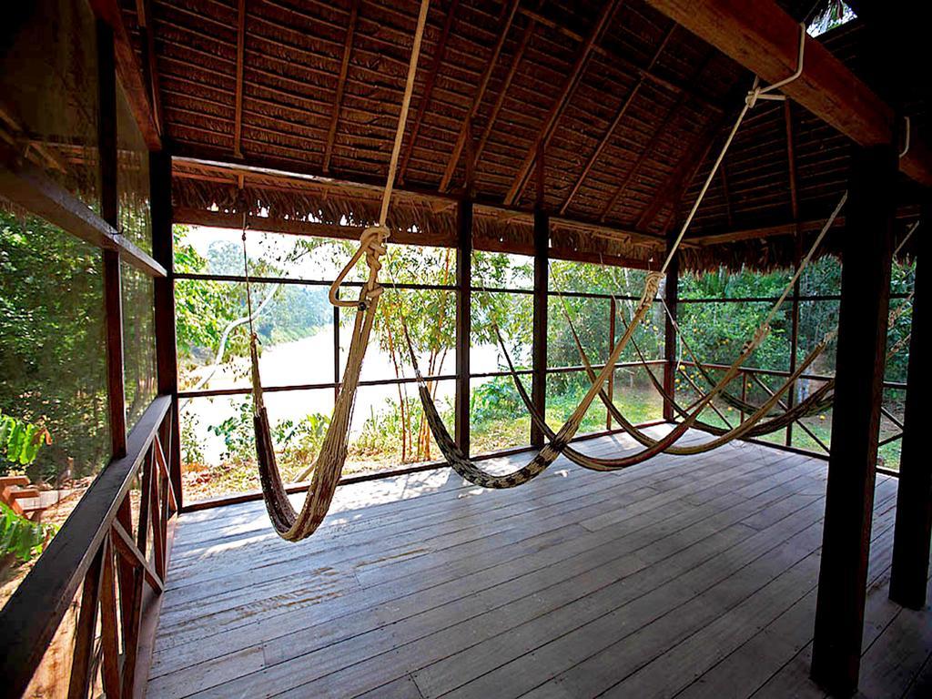 Hostel Heath River Wildlife Center Puerto Pardo Exteriér fotografie
